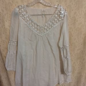 Grand & Greene Peasant Blouse Sz L